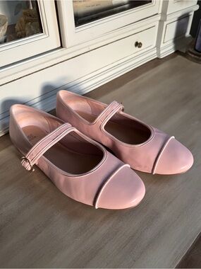 wild fable Pink Mary Jane Flats with Buckle Strap